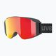 Ski goggles UVEX G.gl 3000 TOP black mat/mirror red polavision/clear 55/1/332/2130 8