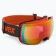 Ski goggles UVEX Compact FM orange mat/mirror rainbow rose 55/0/130/30