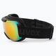Ski goggles UVEX Downhill 2000 FM black mat/rainbow rose 55/0/115/26 4