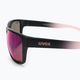 UVEX sunglasses Lgl 36 CV black mat rose/colorvision mirror plasma S5320172398 4