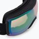 Ski goggles UVEX Downhill 2100 V black mat/mirror green variomatic/clear 55/0/391/2130 5