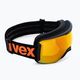 Ski goggles UVEX Downhill 2100 CV black mat/mirror orange colorvision yellow 55/0/392/24