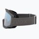 UVEX Athletic FM ski goggles rhino mat/mirror silver blue 55/0/520/5230 4