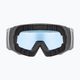 UVEX Athletic FM ski goggles rhino mat/mirror silver blue 55/0/520/5230 8