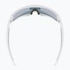 UVEX Sportstyle 231 white mat/mirror blue cycling glasses S5320658806 7