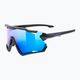 UVEX Sportstyle 228 black matt/mirror blue cycling goggles 53/2/067/2206 5