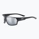 UVEX Sportstyle 233 P black mat/polavision litemirror silver cycling glasses S5320972250 5