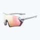 UVEX Sportstyle 231 silver plum mat/mirror red cycling glasses S5320655316 6