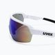 UVEX Sportstyle 227 white mat/mirror blue cycling goggles S5320668816 4