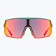 UVEX Sportstyle 235 moss grapefruit mat/mirror red cycling glasses 53/3/003/7316 7