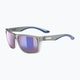 Uvex Lgl 50 CV smoke mat/mirror plasma sunglasses 53/3/008/5598 5