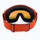 Ski goggles UVEX Athletic FM fierce red mat/mirror orange 55/0/520/3130 3