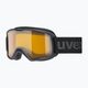 Ski goggles UVEX Elemnt LGL black/lasergold lite clear 55/0/641/2030 6