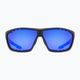 UVEX Sportstyle 706 black matt/mirror blue sunglasses 2