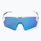 UVEX Sportstyle 231 2.0 white mat/mirror blue cycling goggles 53/3/026/8806 3