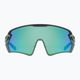 UVEX Sportstyle 231 2.0 moss green black mat/mirror green cycling glasses 53/3/026/7216 6