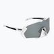 Bicycle goggles UVEX Sportstyle 231 2.0 Set white black mat/mirror silver 53/3/027/8216