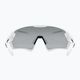 Bicycle goggles UVEX Sportstyle 231 2.0 Set white black mat/mirror silver 53/3/027/8216 10