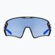 UVEX Sportstyle 231 2.0 P black mat/mirror blue cycling goggles 53/3/029/2240 6