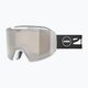 UVEX Evidnt Attract CV S2 ski goggles white matt/mirror silver/contr yellow/clear