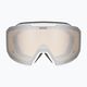 UVEX Evidnt Attract CV S2 ski goggles white matt/mirror silver/contr yellow/clear 2