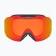 UVEX Evidnt Attract CV S2 ski goggles black matt/mirror red/contr orange/clear 2