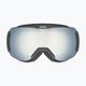 UVEX Downhill 2100 CV ski goggles black matt/mirror white/colorvision green 2