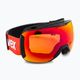 UVEX Downhill 2100 CV S2 ski goggles black shiny/mirror scarlet/colorvision orange