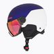 Ski helmet UVEX Wanted Visor purple bash/mirror red smoke 5