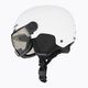 Ski helmet UVEX Wanted Visor Pro V white matt/variomatc smoke 5
