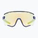 UVEX Sportstyle 236 Set blue matt/mirror yellow/clear sunglasses 2