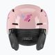 UVEX children's ski helmet Viti pink puzzle 7