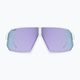 UVEX Sportstyle 237 white matt/mirror lavender sunglasses 2