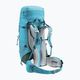 Women's trekking backpack deuter Aircontact Lite 45 + 10 SL 55 l 334022332490 lagoon/ivy 3