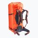 Women's climbing backpack deuter Durascent 42+10 l SL papaya/redwood 2