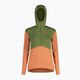 Women's Maloja SchioM green-orange sweatshirt 34150-1-0560 5