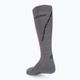 CEP Reflective grey men's compression running socks WP502Z 2