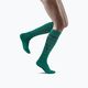 CEP Reflective women's running compression socks green WP40GZ 4