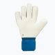 Children's goalkeeper gloves uhlsport Hyperact Supersoft blue and white 101123701 5