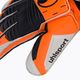 Uhlsport Soft Resist+ Flex Frame goalkeeper gloves orange and white 101127401 3