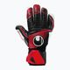Uhlsport Powerline Supersoft Hn goalkeeper gloves black/red/white