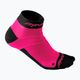 DYNAFIT Vert Mesh pink glo running socks