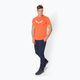 Men's Salewa Solidlogo Dry orange trekking shirt 00-0000027018 2