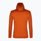 Salewa men's fleece sweatshirt Puez Melange PL FZ Hoody orange 00-0000027386 2