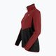Salewa Paganella PL women's fleece sweatshirt black and maroon 00-0000027925 2
