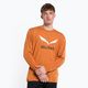 Men's Salewa Solidlogo Dry orange trekking shirt 00-0000027340