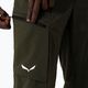 Salewa men's softshell trousers Puez DST Cargo green 00-0000028310 4