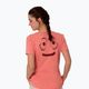 Salewa Lavaredo Hemp Print women's climbing T-shirt pink 00-0000028368 2