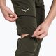 Men's trekking trousers Salewa Pedroc 2 DST 2/1 green 00-0000028587 4