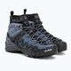 Salewa men's Wildfire Edge Mid GTX approach shoe black-blue 00-0000061350 4